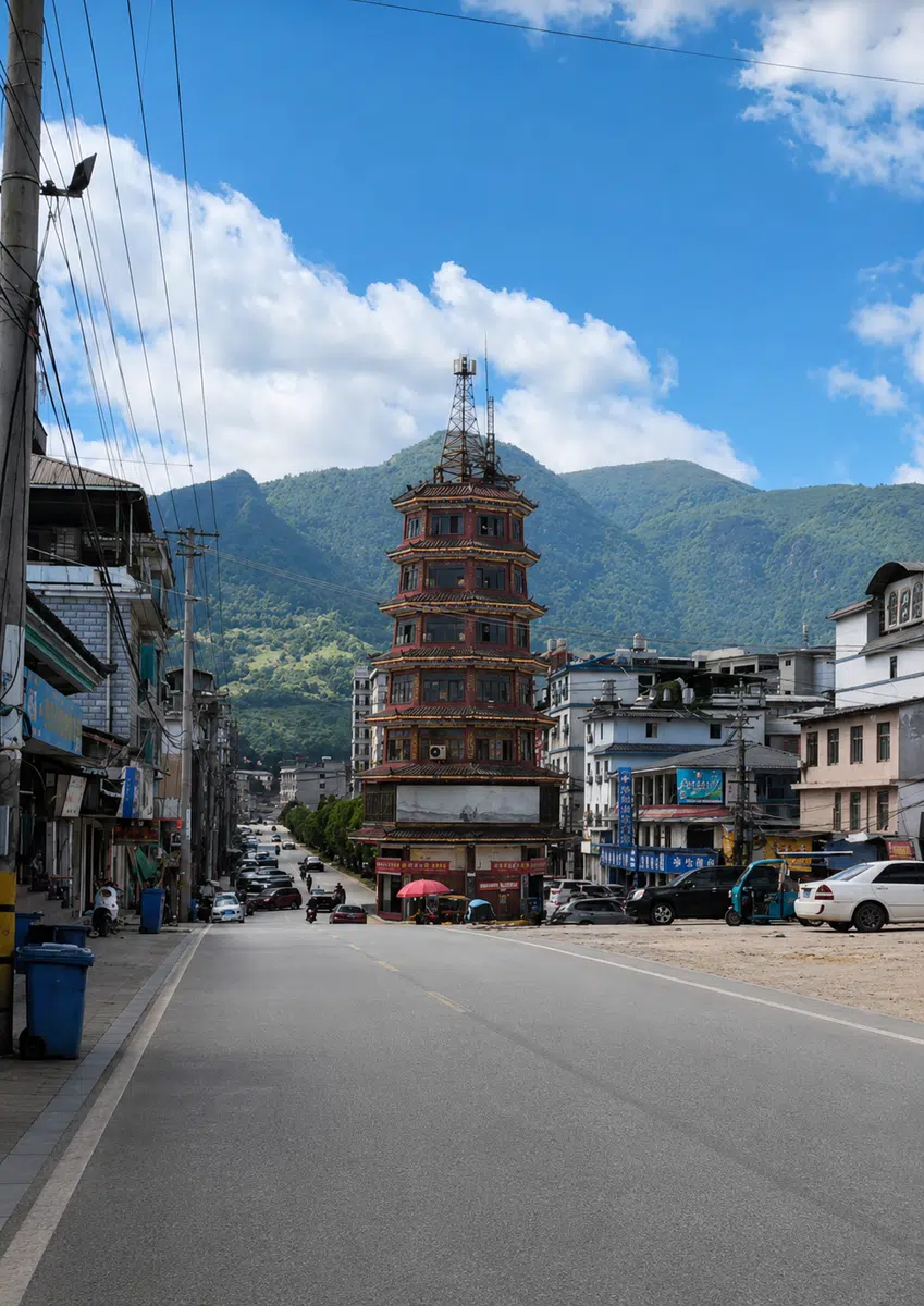 双峰塔商圈